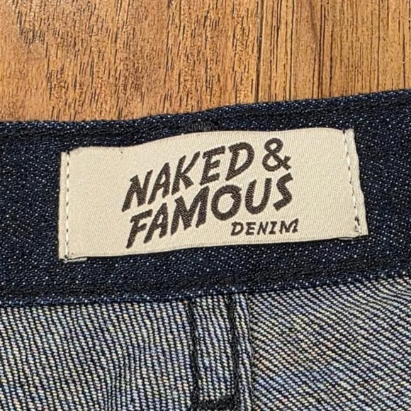 Naked and Famous Spring Garden Selvedge Jeans Super Guy - Picture 8 of 9